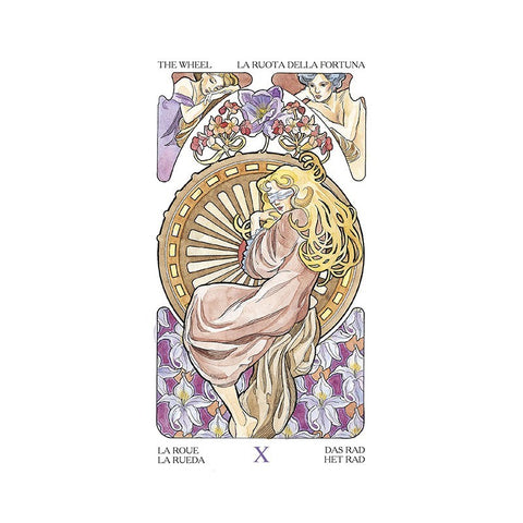 Tarot Art Nouveau cards Lo Scarabeo