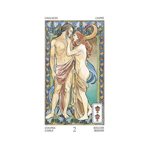 Tarot Art Nouveau cards Lo Scarabeo