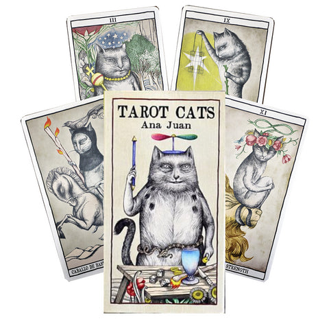 Tarot Cats cards Fournier