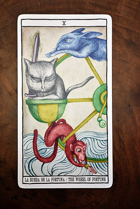 Tarot Cats cards Fournier