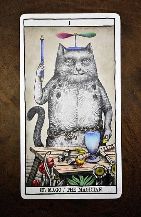 Tarot Cats cards Fournier