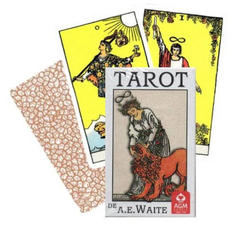 Tarot De Ae Waite Premium Deck In Spanish Cards AGM (pocket edition)