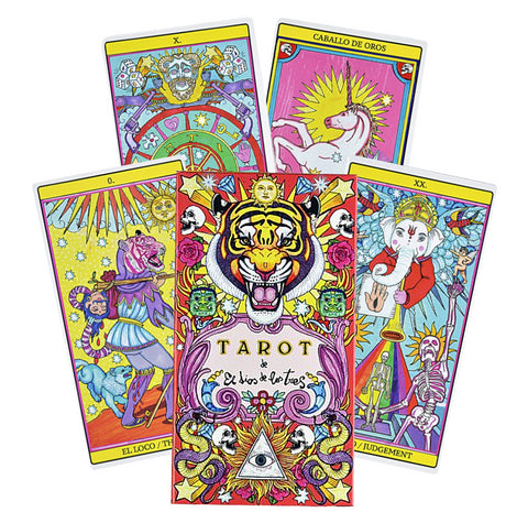 Tarot De El Dios De Los Tres cards Fournier