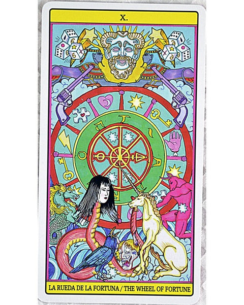 Tarot De El Dios De Los Tres cards Fournier