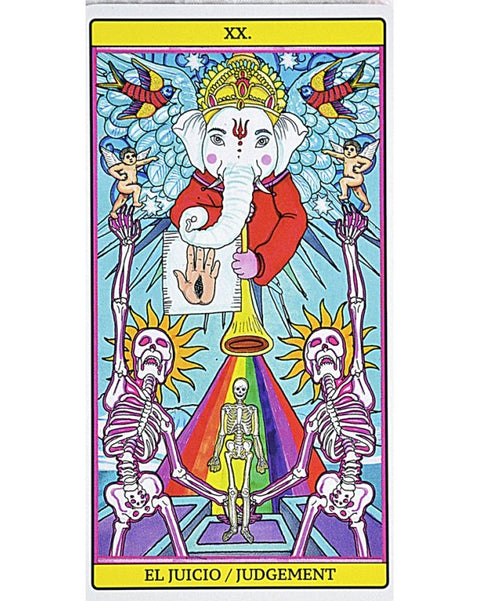 Tarot De El Dios De Los Tres cards Fournier