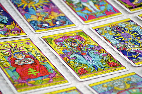 Tarot De El Dios De Los Tres cards Fournier