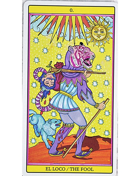 Tarot De El Dios De Los Tres cards Fournier