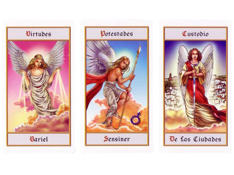 Tarot de los Angeles cards Fournier