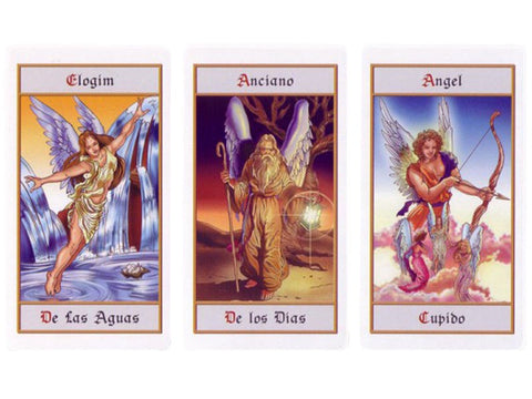 Tarot de los Angeles cards Fournier