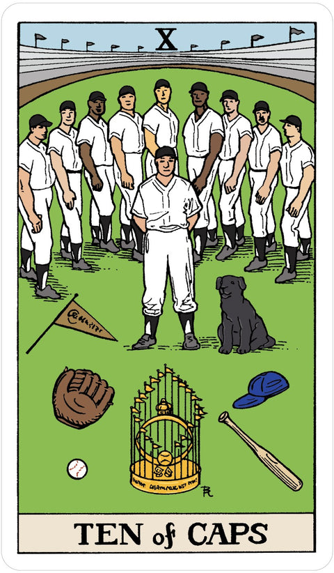 Tarot of Baseball cards deck and book US Games Systems