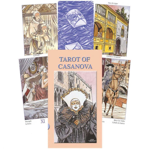 Tarot Of Casanova cards Lo Scarabeo