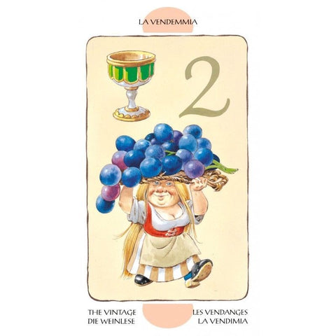 Tarot Of Gnomes cards Lo Scarabeo