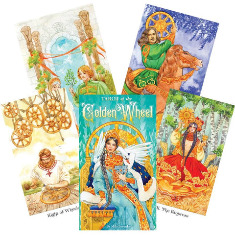 Golden Wheel tarot cards US Games Systems