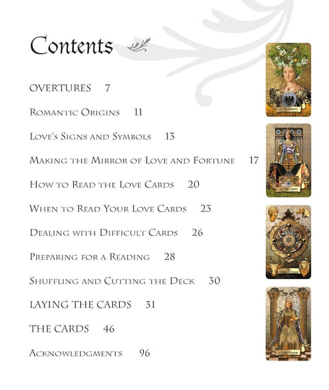 Tarot Of The Heart cards Cico Books