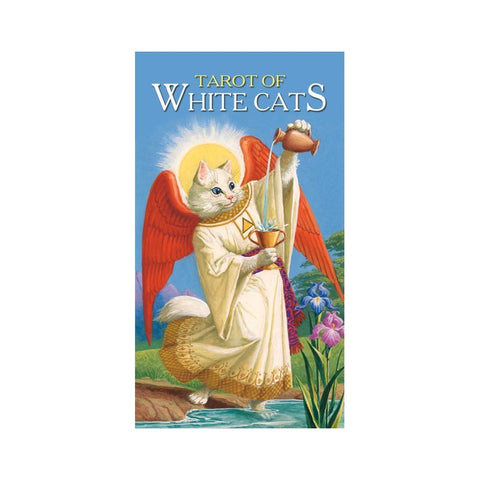 Tarot Of White Cats cards deck Lo Scarabeo