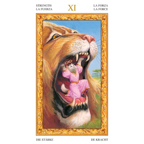 Tarot Of White Cats cards deck Lo Scarabeo