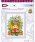 Tea House. Crocuses. Cross Stitch kit by RIOLIS Ref. no.: 2206 - Hobby.lt ??