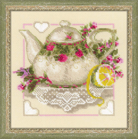 Tea With Lemon - Cross Stitch Kit from RIOLIS Ref. no.:1477