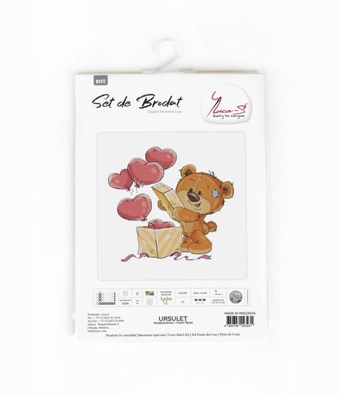 Teddy-bear SB1177 - Cross Stitch Kit