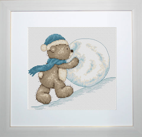 Teddy Bruno SB1002 - Cross Stitch Kit by Luca-s