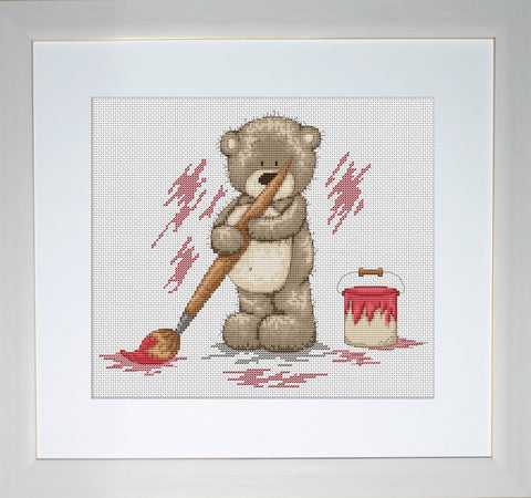 Teddy Bruno SB1006 - Cross Stitch Kit by Luca-s