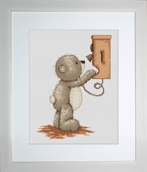 Teddy Bruno SB1010 - Cross Stitch Kit by Luca-s