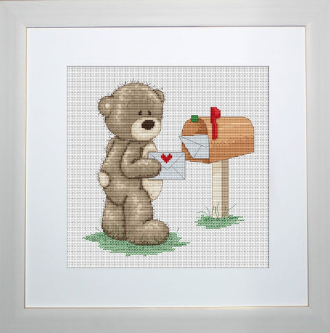 Teddy Bruno SB1011 - Cross Stitch Kit by Luca-s