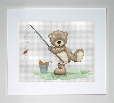 Teddy Bruno SB1022 - Cross Stitch Kit by Luca-s