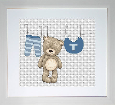 Teddy Bruno SB1026 - Cross Stitch Kit by Luca-s