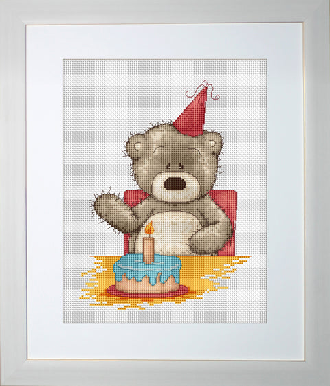 Teddy Bruno SB1040 - Cross Stitch Kit by Luca-s