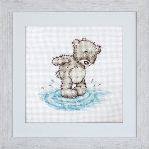 Teddy Bruno SB1080 - Cross Stitch Kit by Luca-s