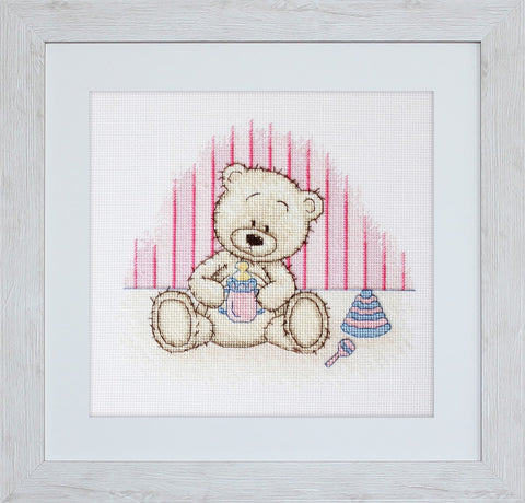 Teddy Bruno SB1085 - Cross Stitch Kit by Luca-s