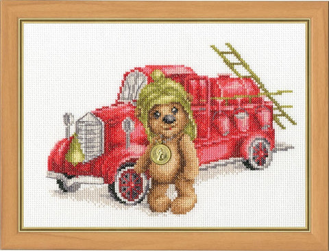 Teddy Firefighter S/D054