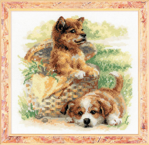 Tender Age - Cross Stitch Kit from RIOLIS Ref. no.:1390