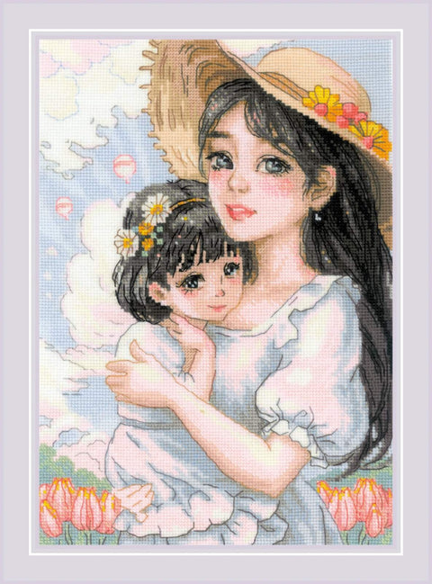 Tender Love. Cross Stitch kit by RIOLIS Ref. no.: 2198