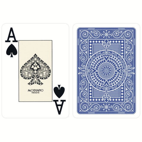 Modiano Texas Poker Hold Em Jumbo Index cards (blue)