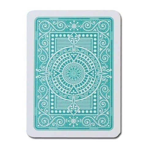 Texas Poker Hold Em playing cards (dark green) Modiano