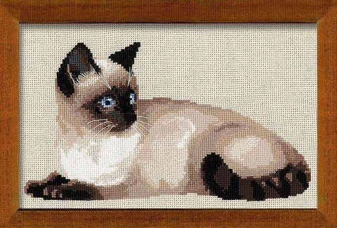 Thai Cat - Cross Stitch Kit from RIOLIS Ref. no.:1066