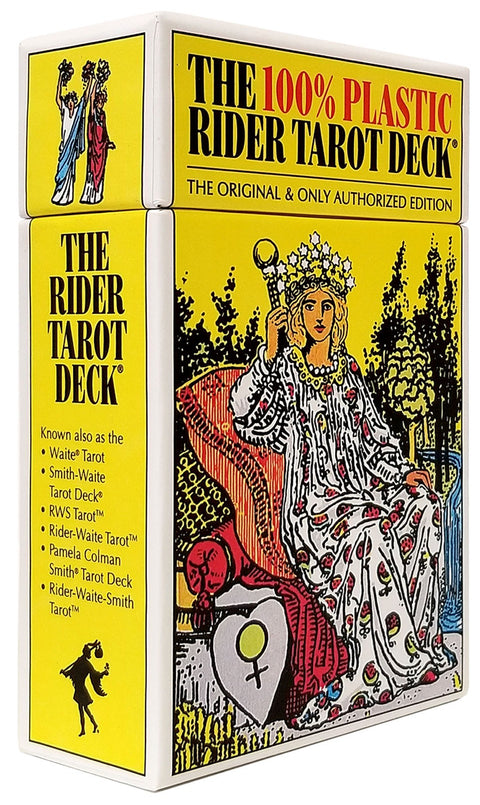 The 100 percent Plastic Rider Tarot Cards Deck US Games Systems