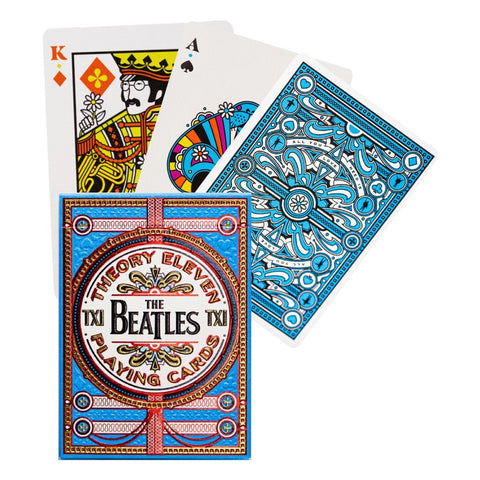 The Beatles Theory 11 playing cards (Blue)