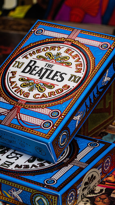 The Beatles Theory 11 playing cards (Blue)