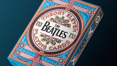 The Beatles Theory 11 playing cards (Blue)