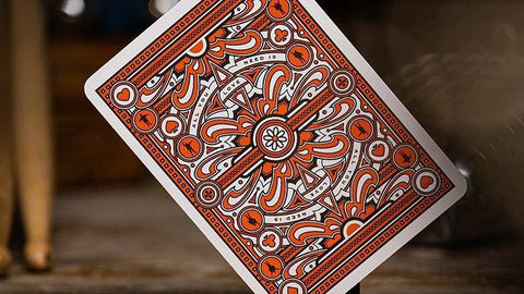 The Beatles Theory 11 playing cards (orange)