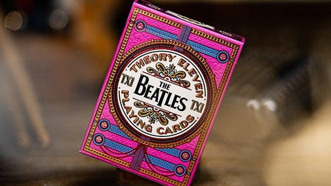 The Beatles Theory 11 playing cards (Pink)