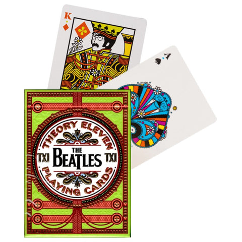 The Beatles Theory 11 playing cards (Green)