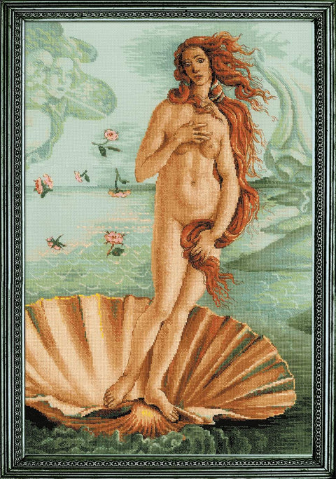 The Birth of Venus after S.Bottichelli's Painting cross stitch kit by RIOLIS Ref. no.: 100/062