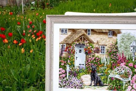 The Cottage Garden SB2377 - Cross Stitch Kit