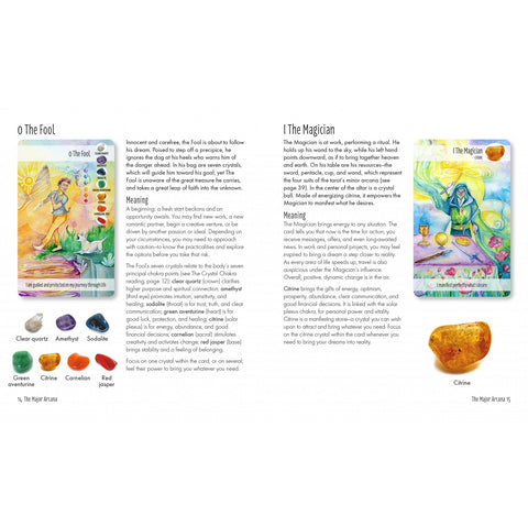 The Crystal Power Tarot Cards And Book Set Cico Books