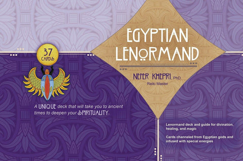 The Egyptian Lenormand cards Schiffer Publishing