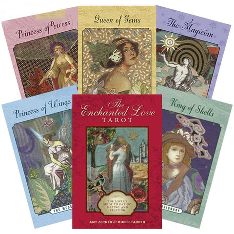 The Enchanted Love Tarot cards Schiffer Publishing